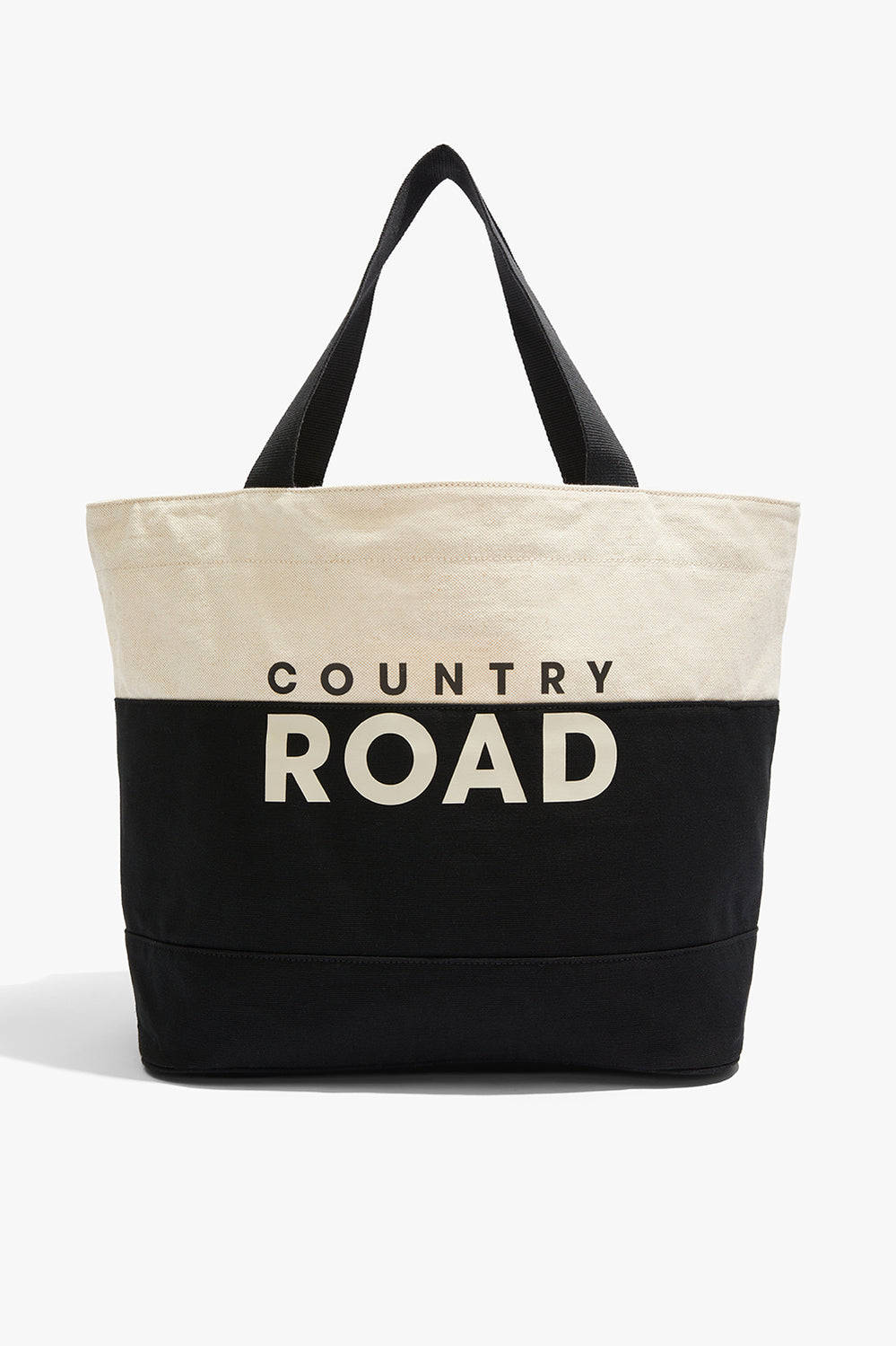 Split Stripe Shopper
