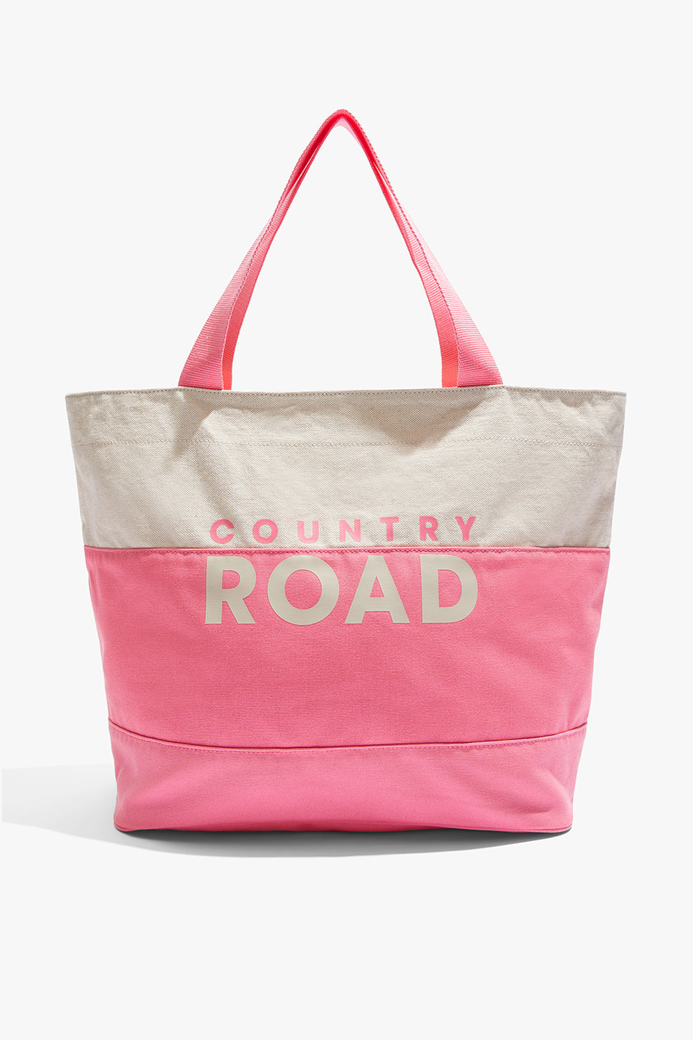 Split Stripe Shopper