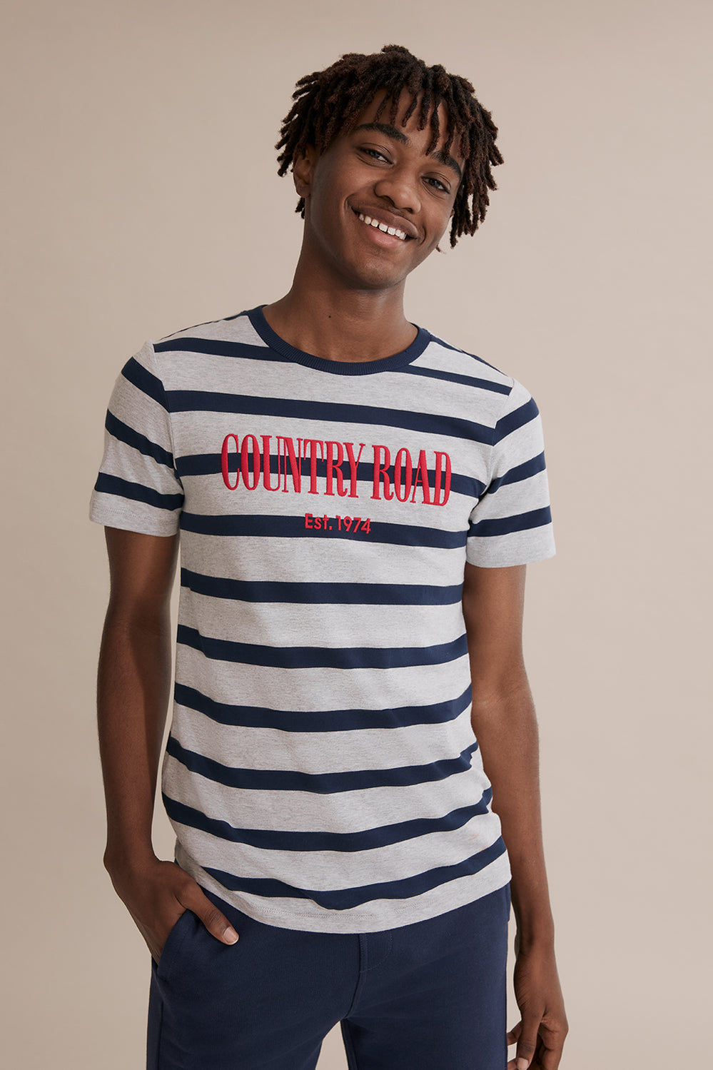 Teen Cotton Heritage Stripe T-Shirt