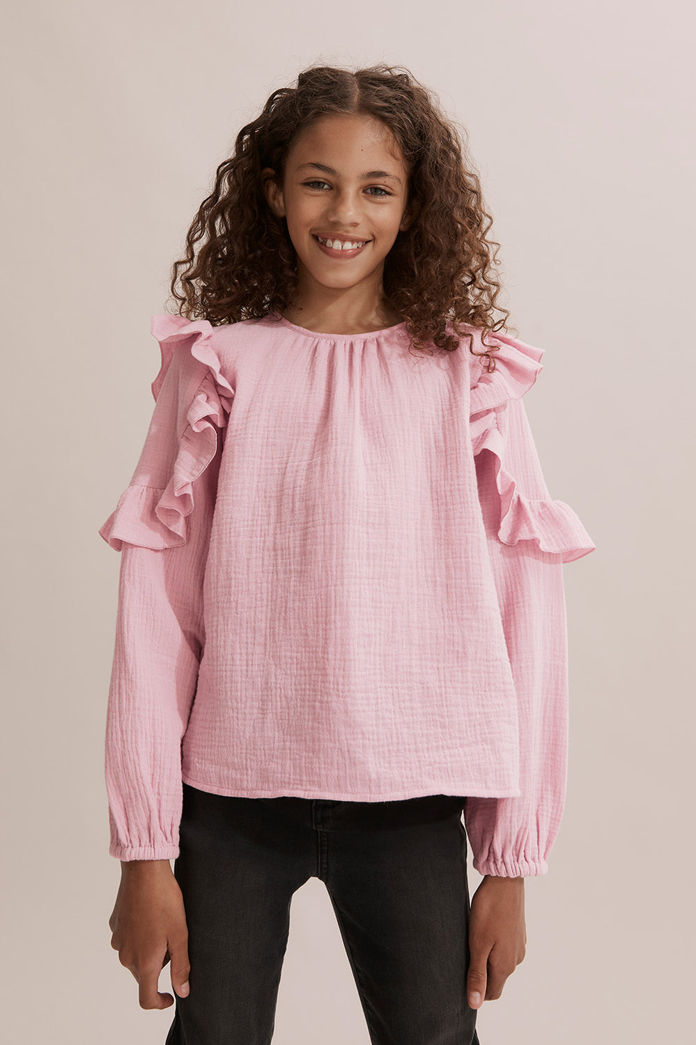 Soft Frill Shirt