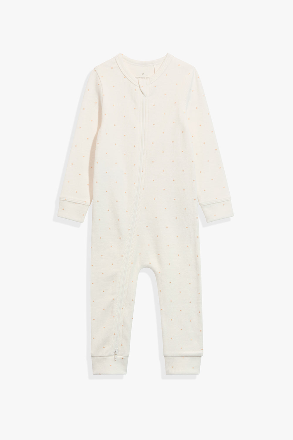 Cotton Spot Rib Jumpsuit
