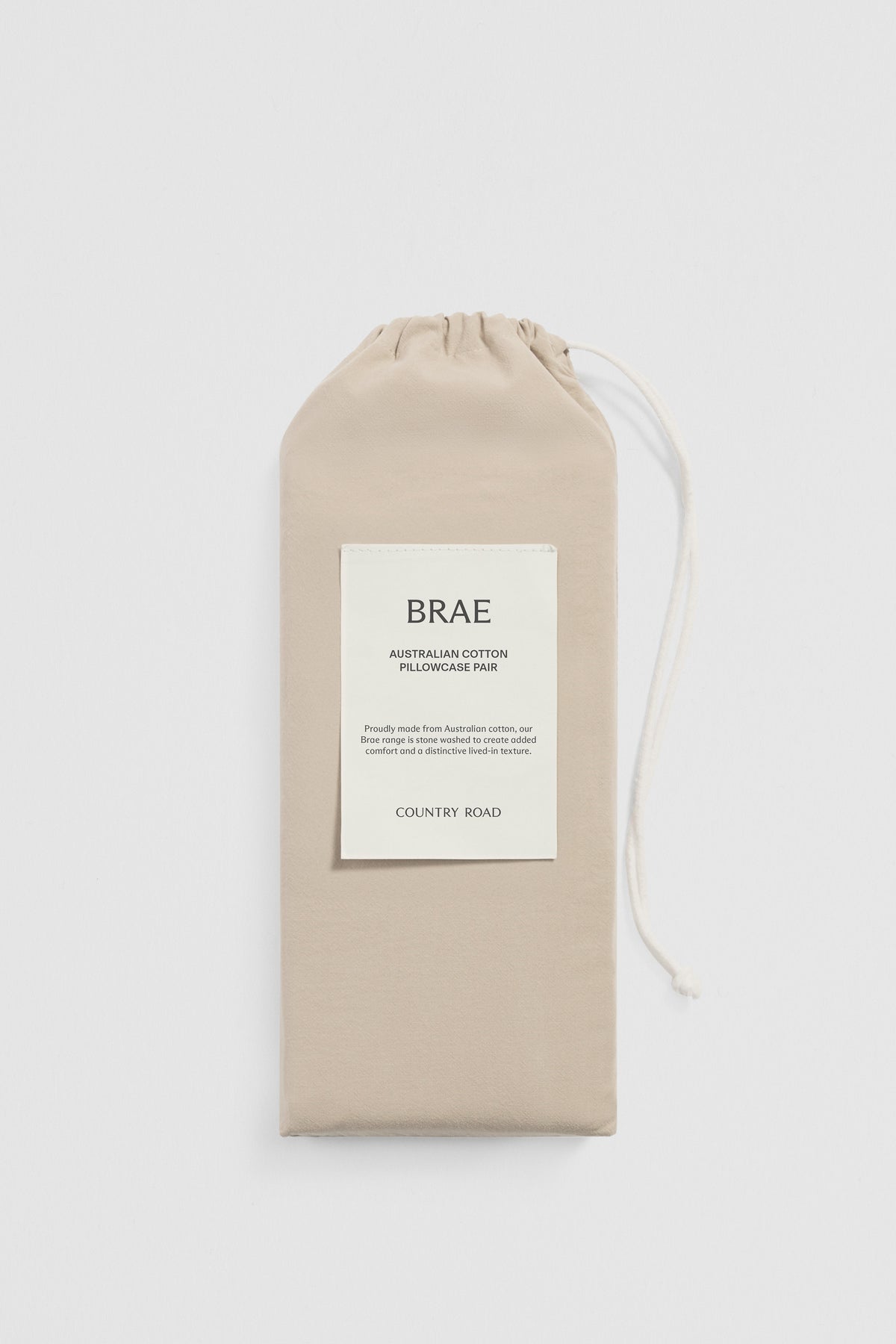 Brae Australian Cotton Pillowcase Pair