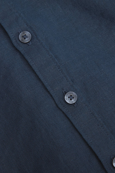 Organically Grown Short Sleeve Linen Shirt