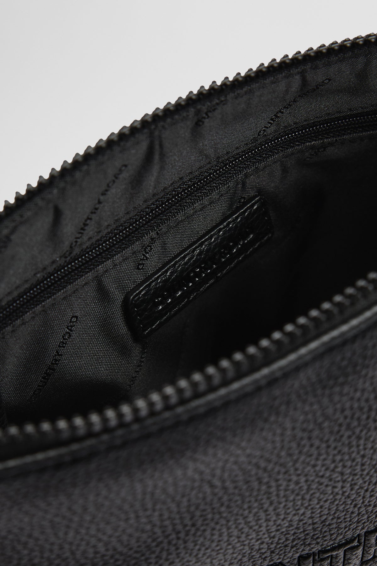 Branded Detail Tri Cosmetic Bag