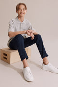 Teen Cotton Oversized Pique Polo