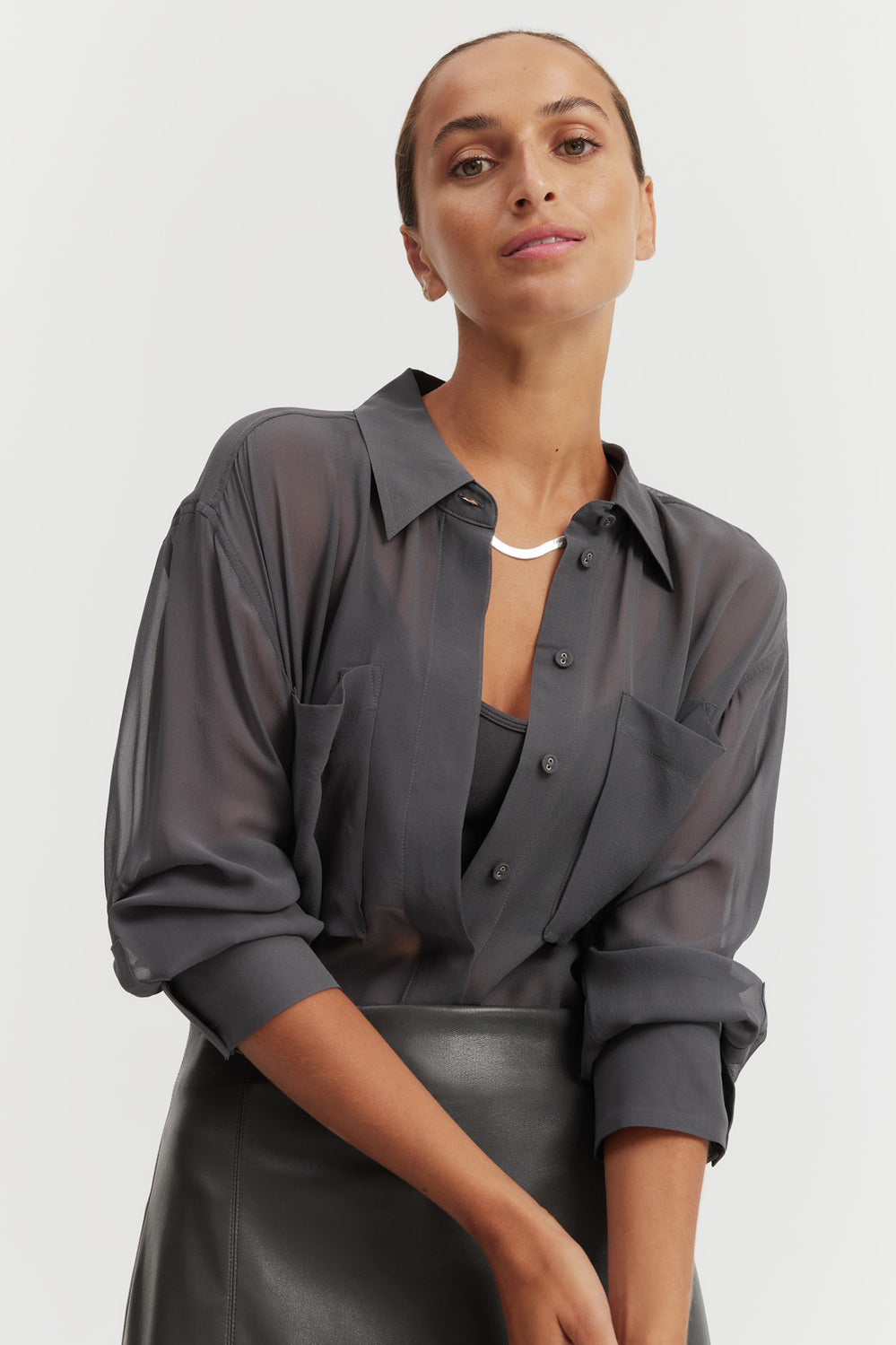 Silk Georgette Shirt