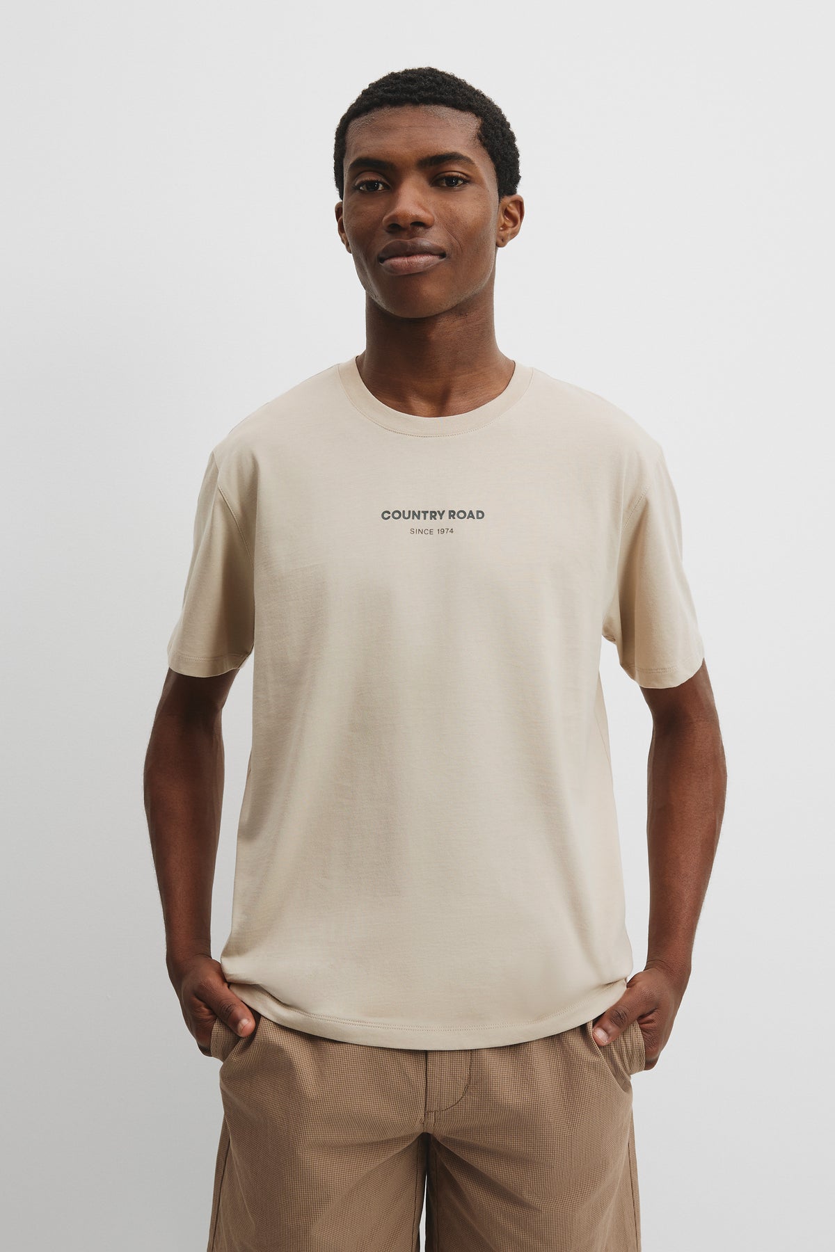 Australian Cotton Modern Logo T-Shirt