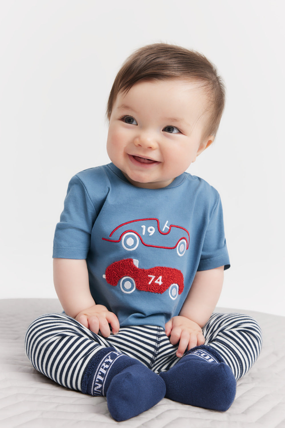 Cotton Short Sleeve Car T-Shirt
