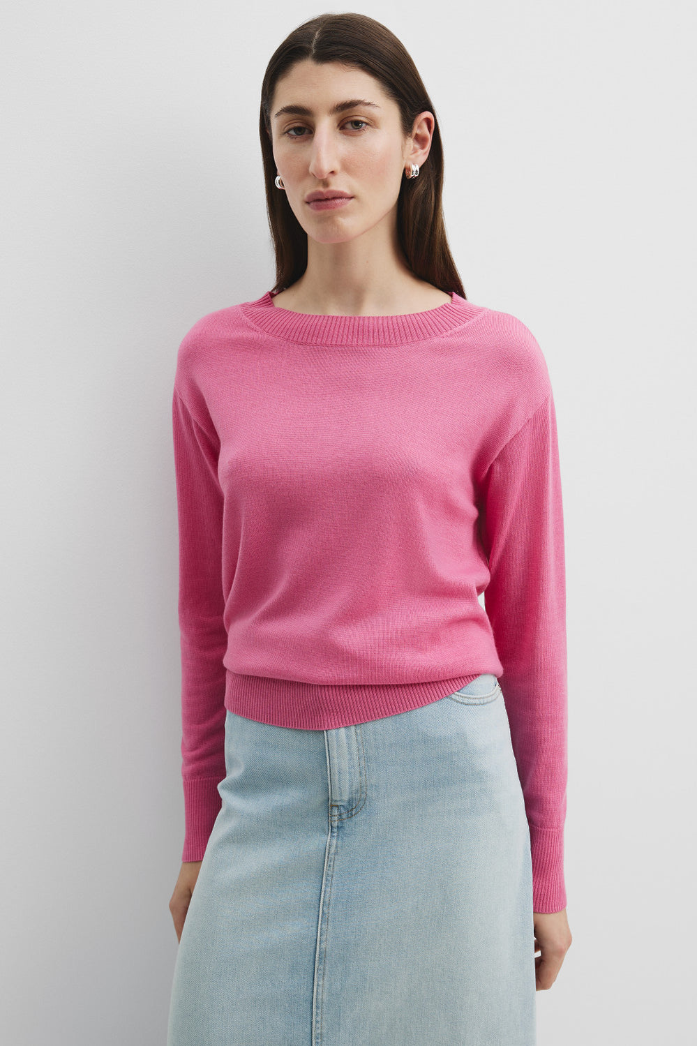 Australian Merino Wool Crew Neck Knit