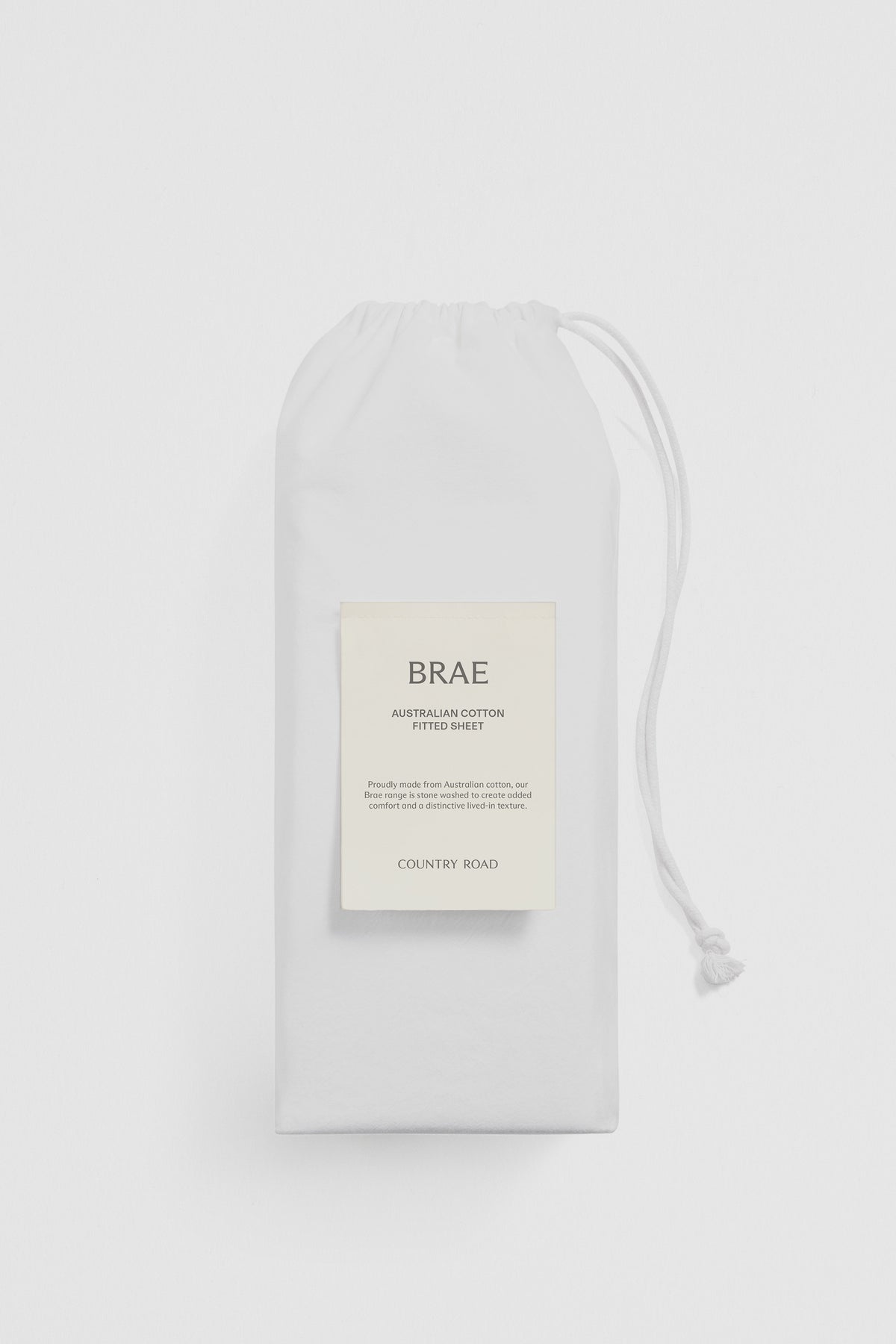 Brae Australian Cotton Queen Fitted Sheet