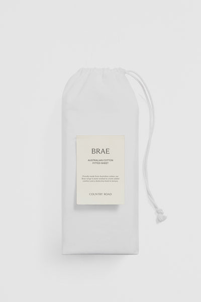 Brae Australian Cotton Queen Fitted Sheet