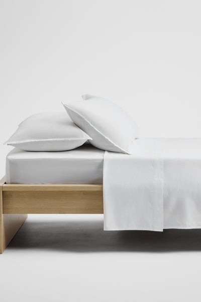Brae Australian Cotton Queen Flat Sheet
