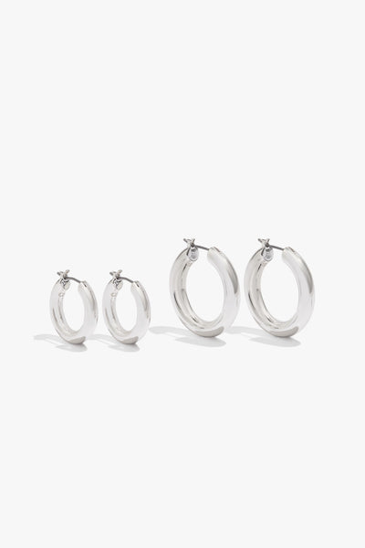 Hoop Earring Pack Of 2