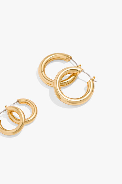 Hoop Earring Pack Of 2