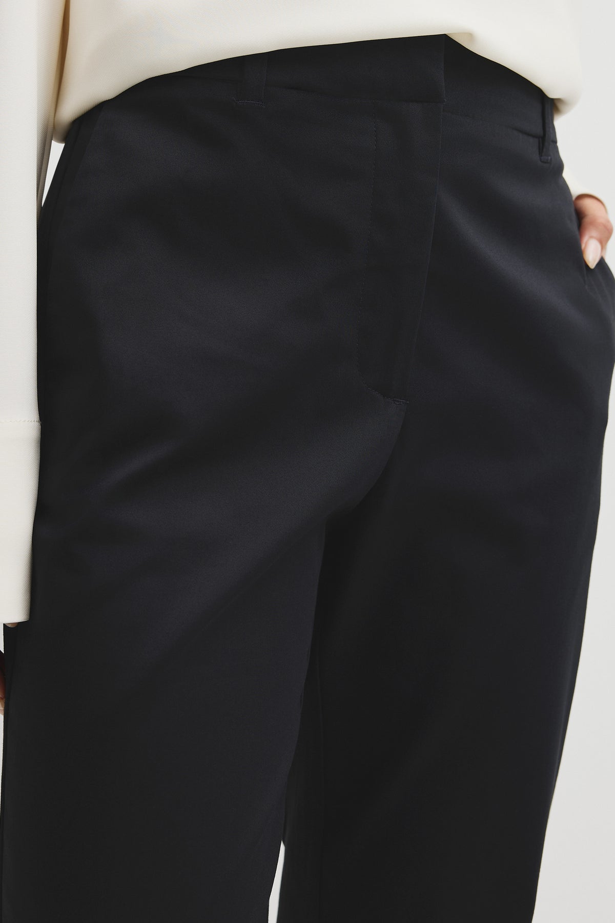 Cotton Sateen Pant