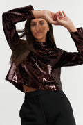 Sequin Blouse