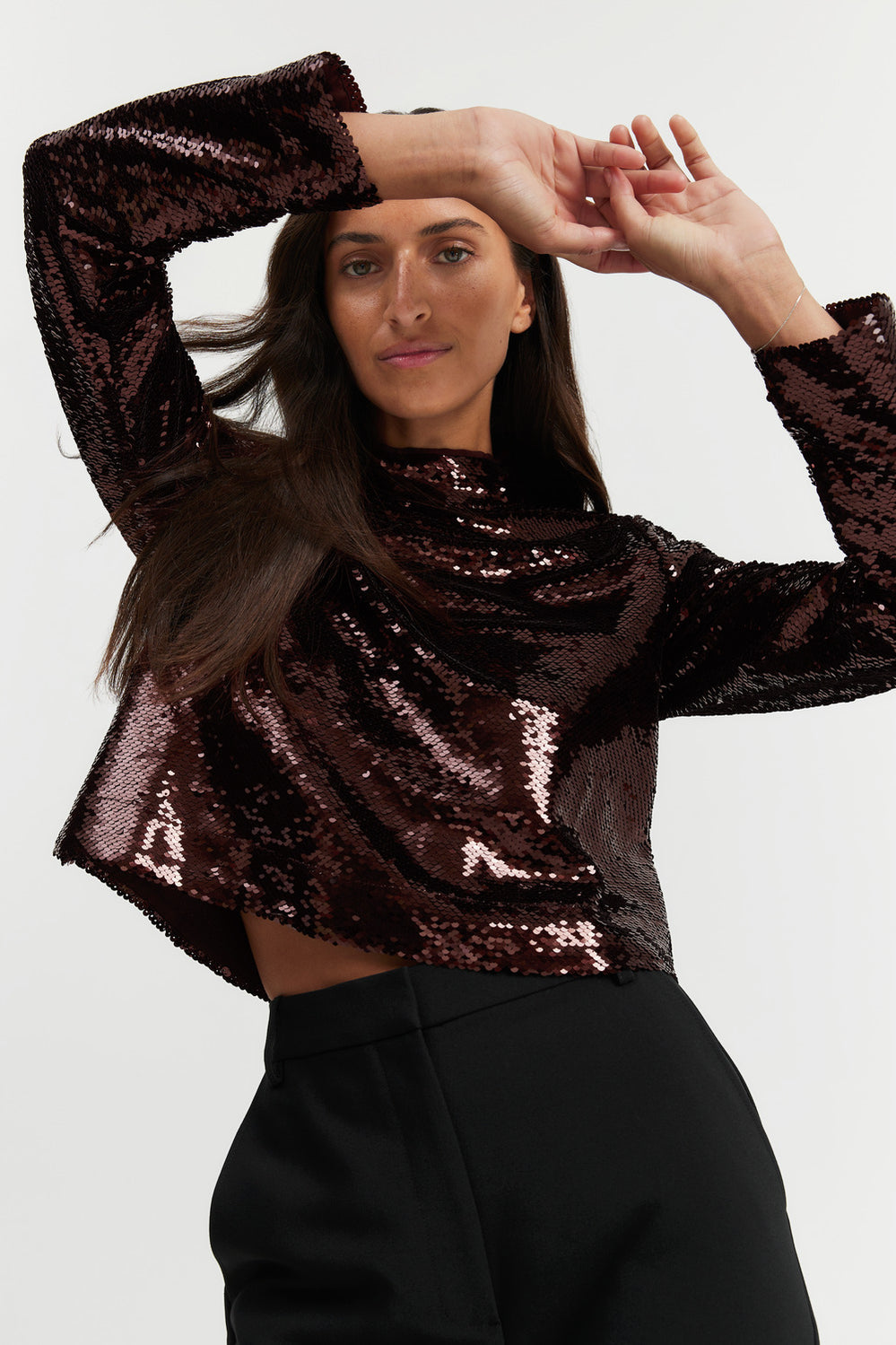 Sequin Blouse