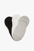 Australian Cotton Rib No-Show Sock Pack Of 3