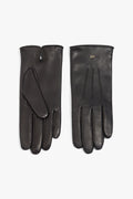 Leather Pintuck Glove