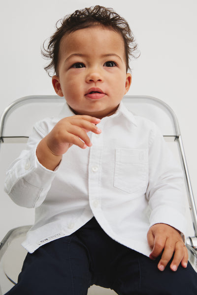 Organically Grown Cotton Oxford Shirt