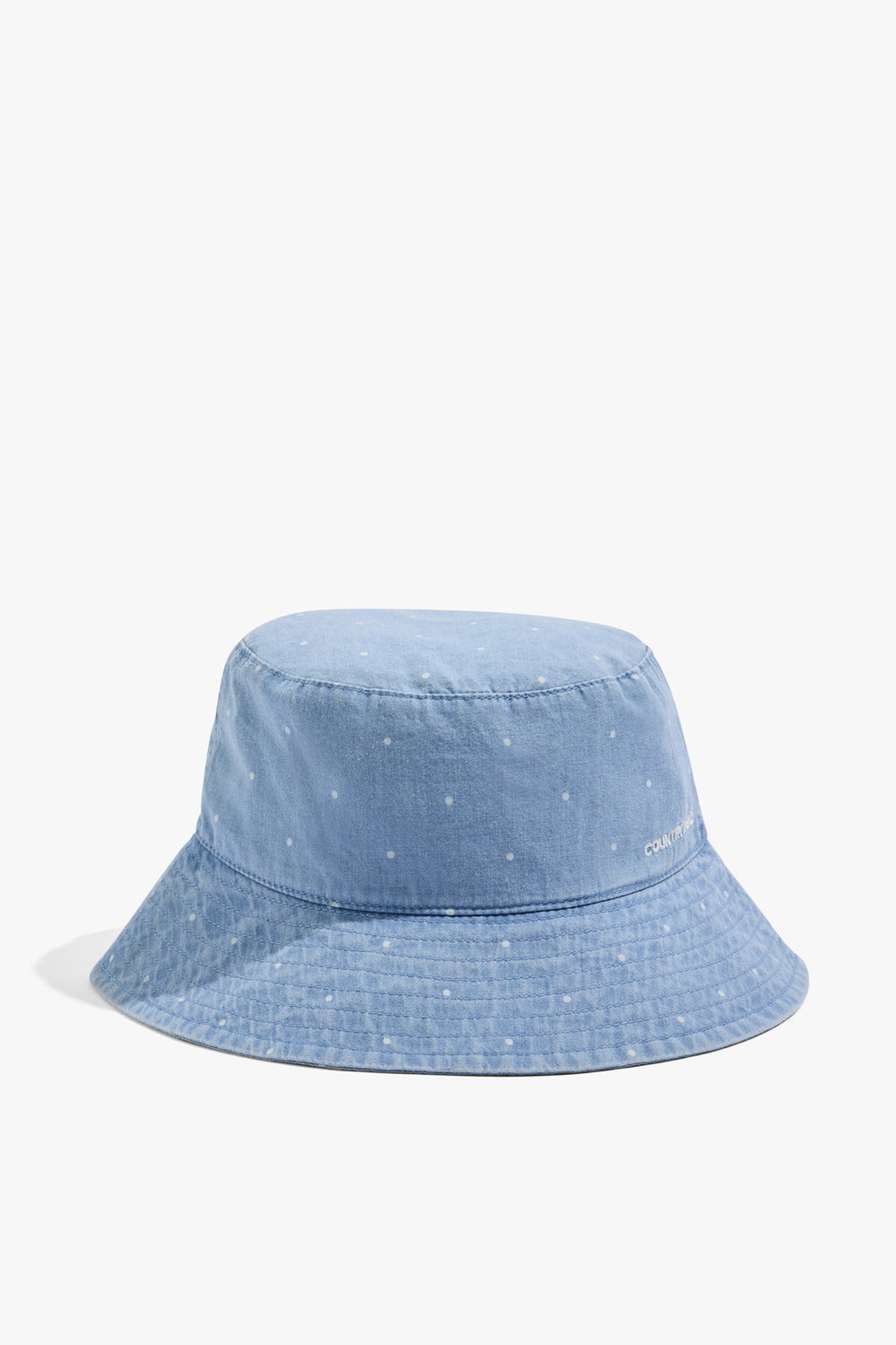 Cotton Chambray Bucket Hat