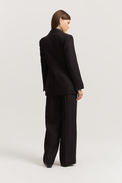 Linen Yarn Dyed Blazer