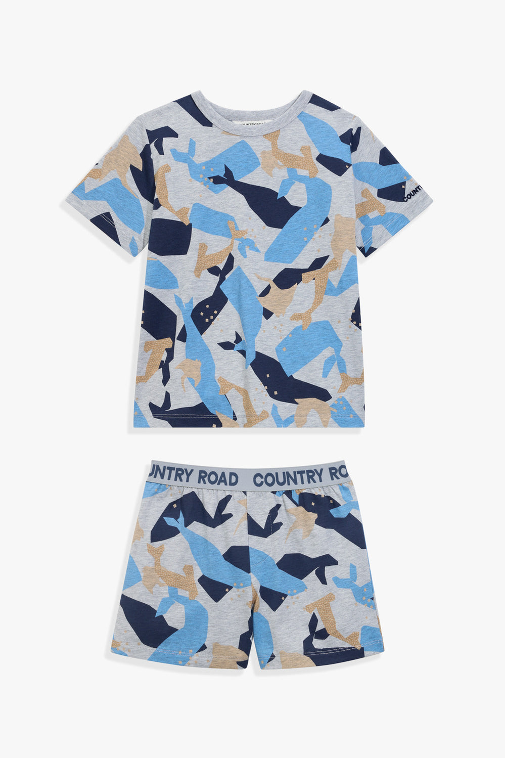 Cotton Whale Pyjama Set