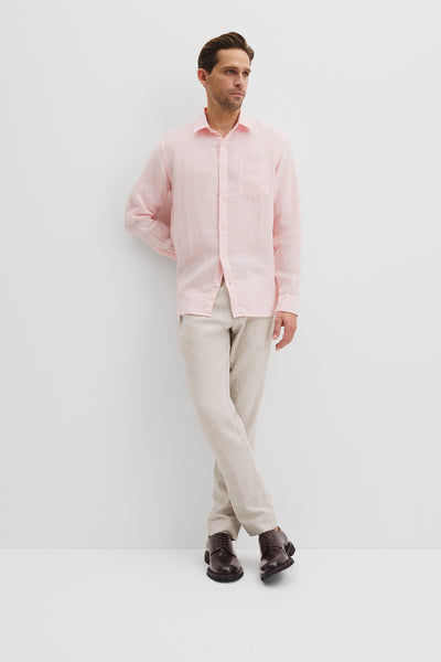 Organically Grown Linen Regular Fit Shirt