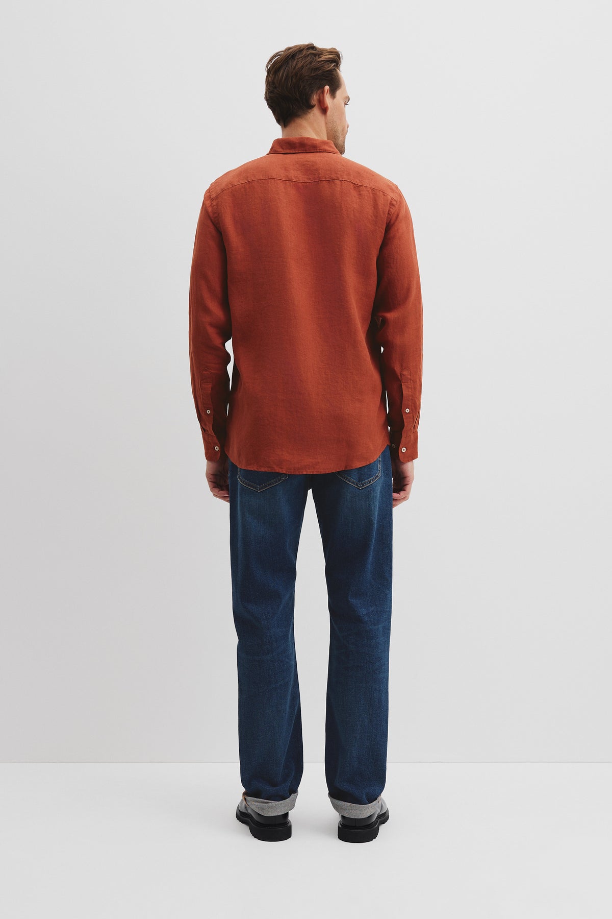 Organically Grown Linen Regular Fit Shirt