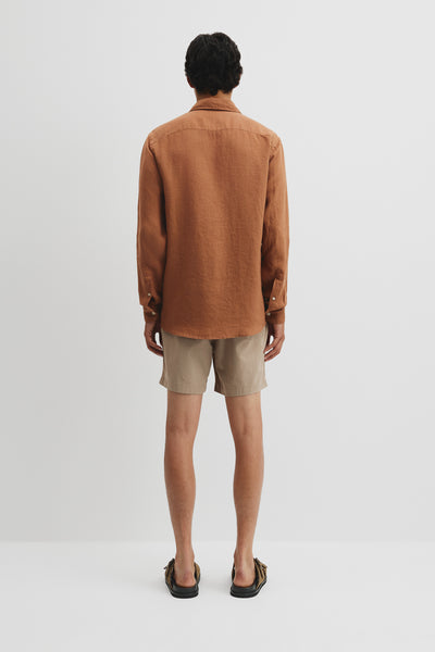 Organically Grown Linen Regular Fit Shirt