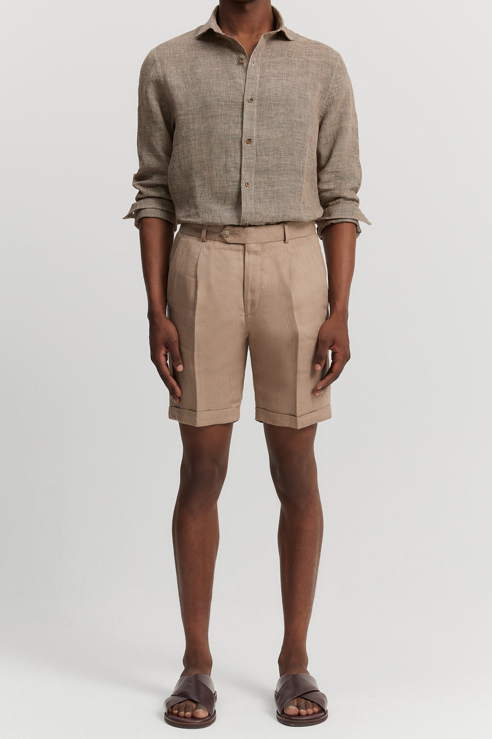 Tailored Linen Short