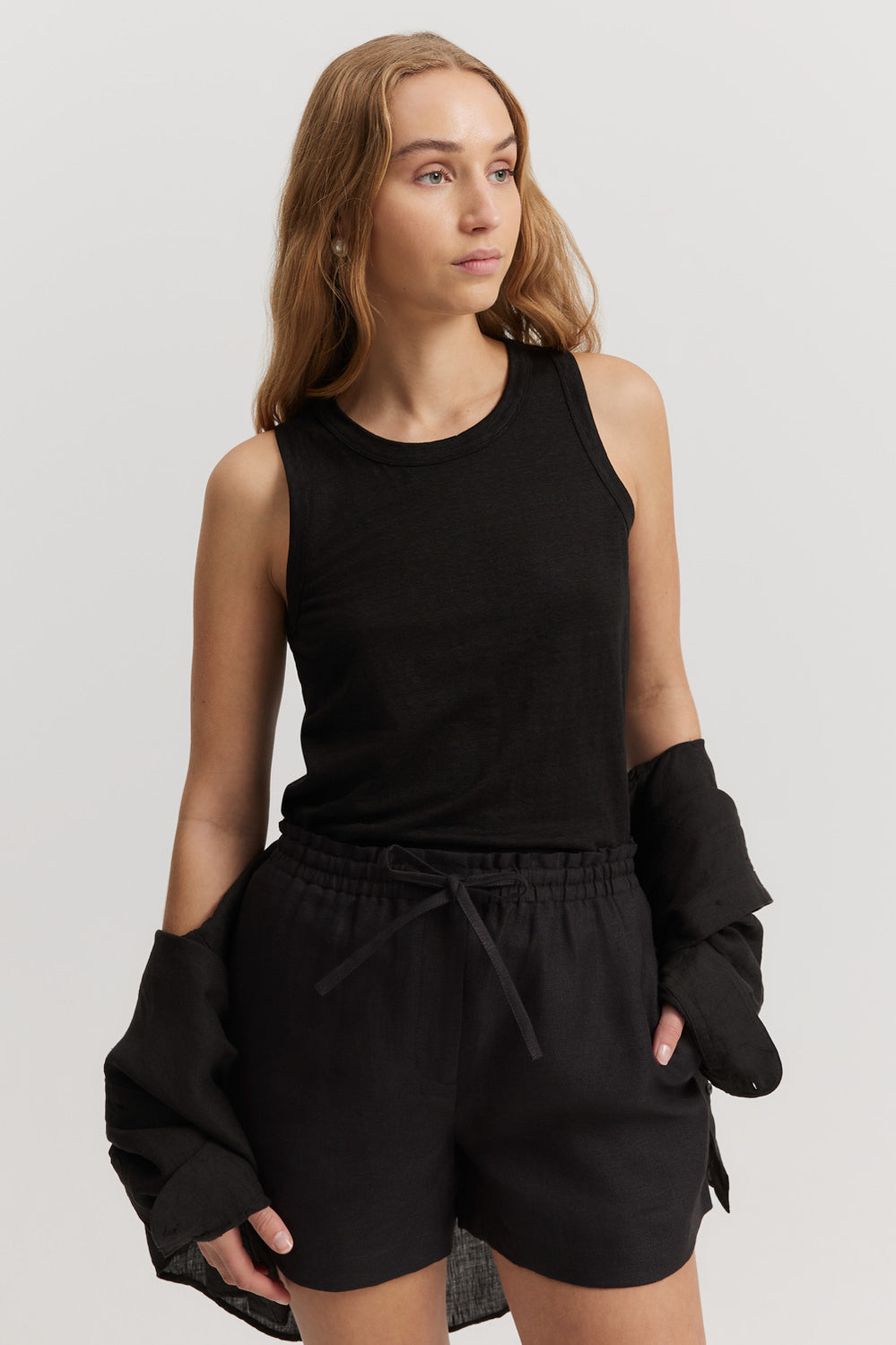 Linen Jersey Tank