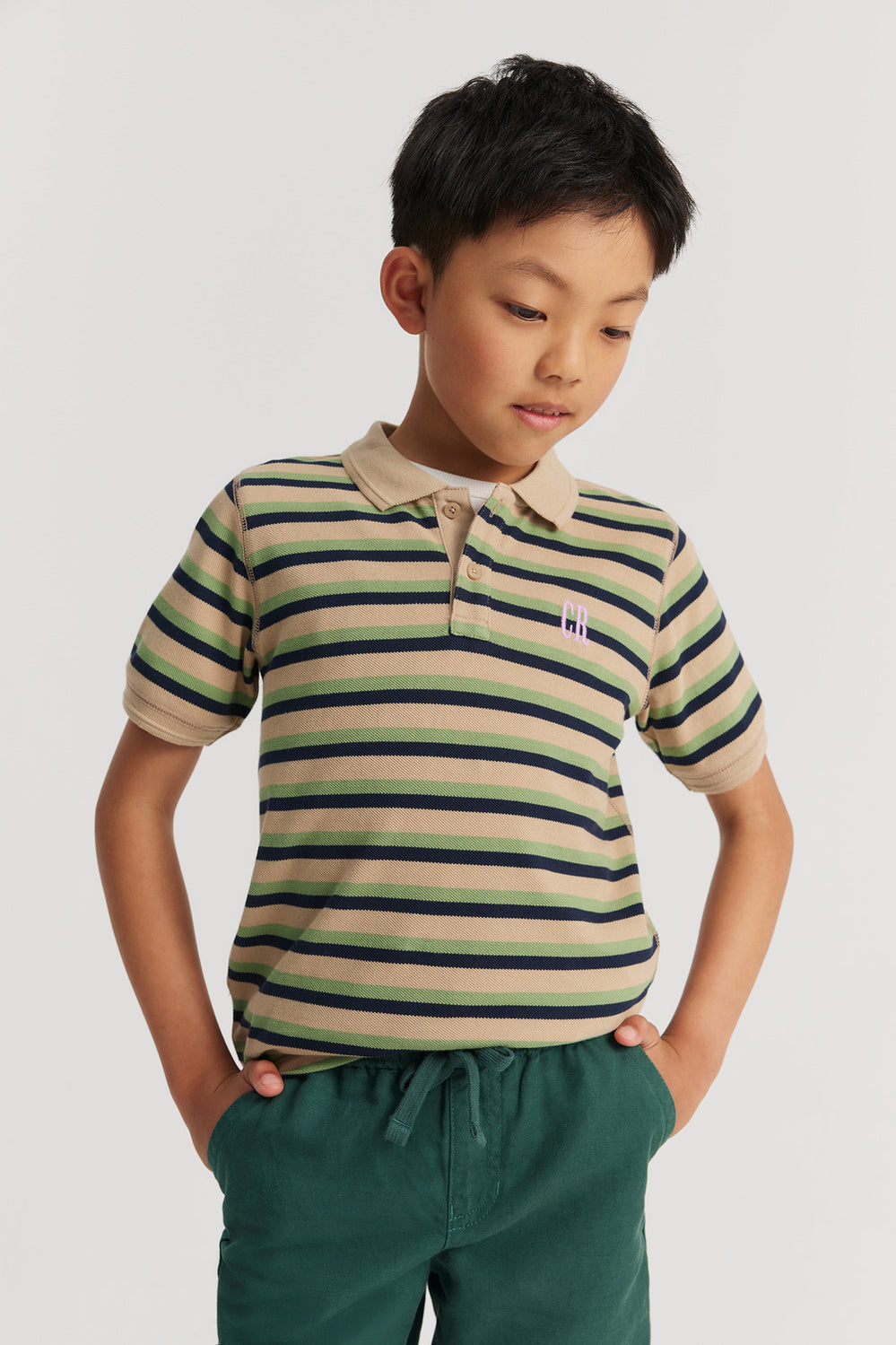 Cotton Logo Polo Shirt