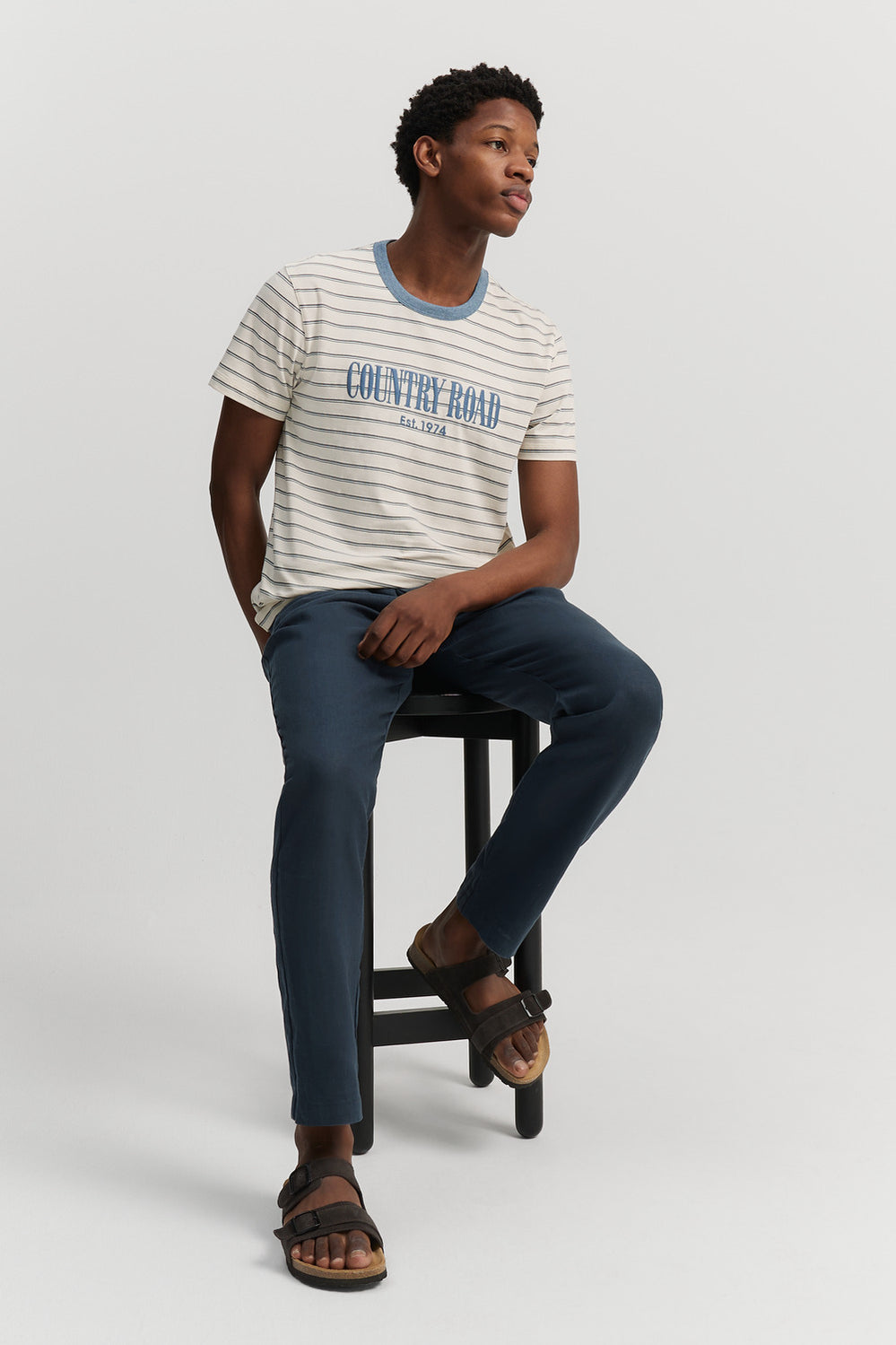 Australian Cotton Heritage Stripe T-Shirt