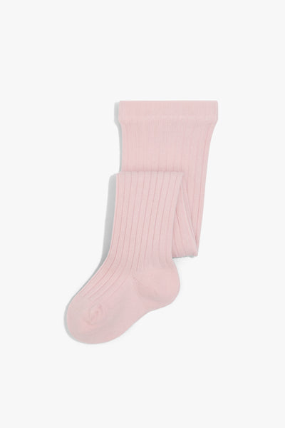Organically Grown Cotton Blend Rib Tights