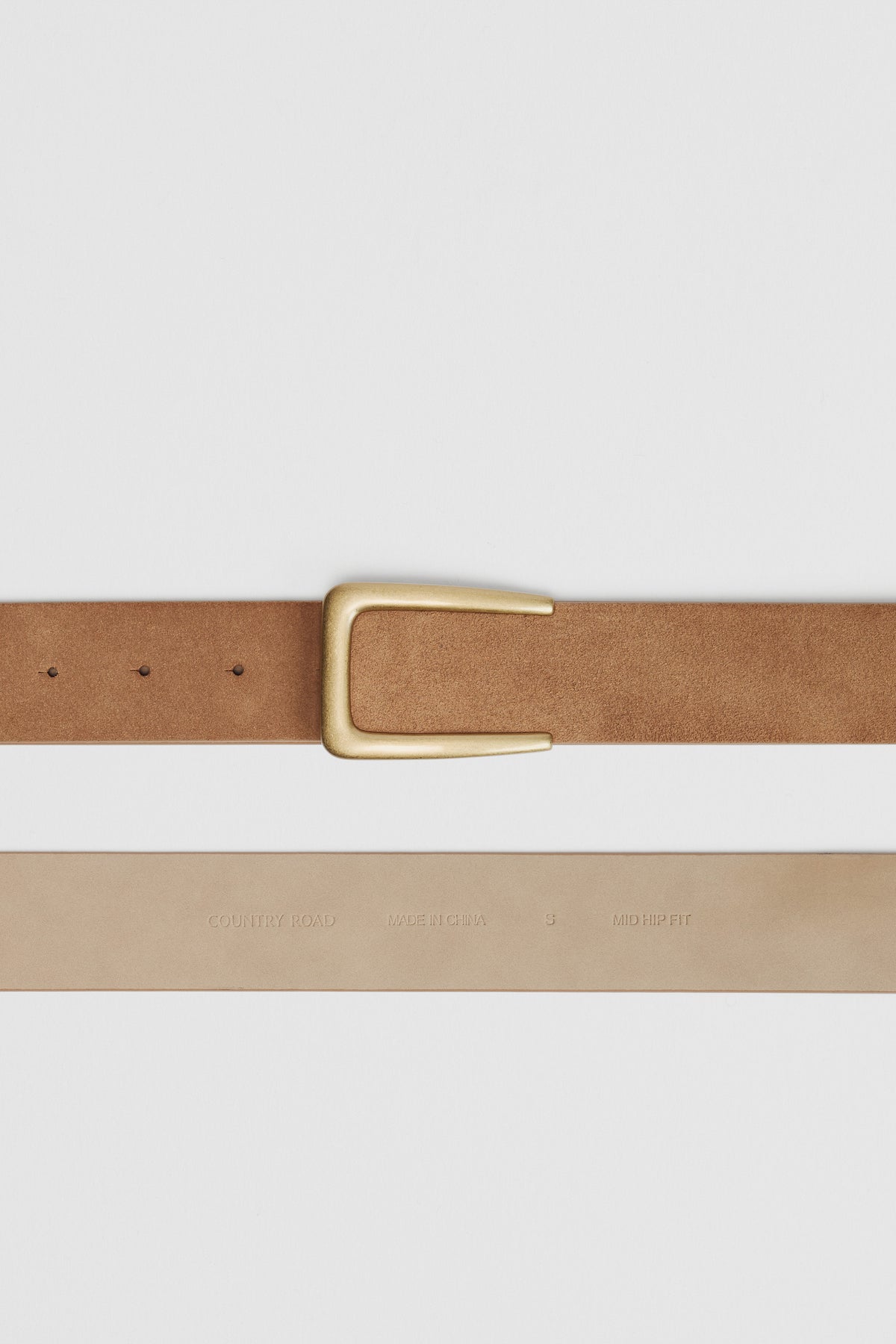 Leather Mid Belt