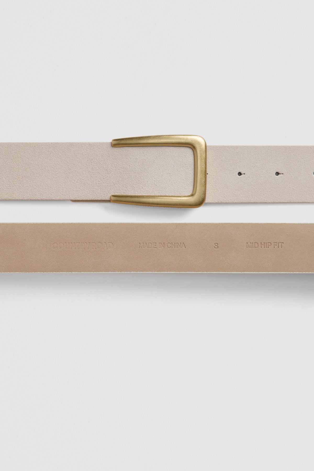 Leather Mid Belt