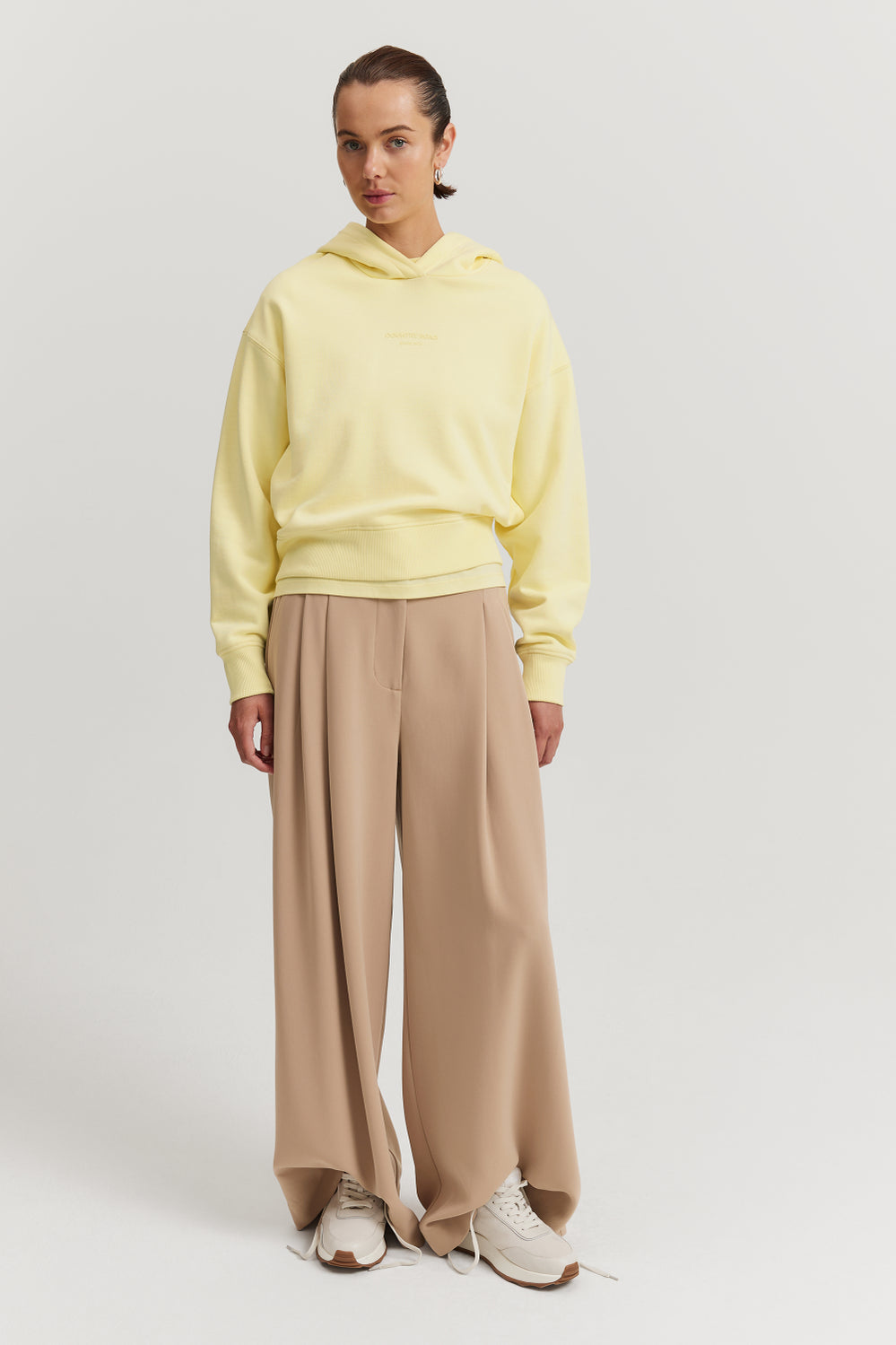Cotton Overhead Hooded Sweat