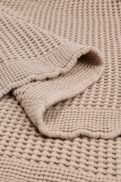 Monti Cotton Waffle Blanket