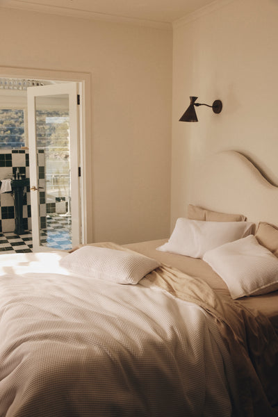 Monti Cotton Waffle Blanket