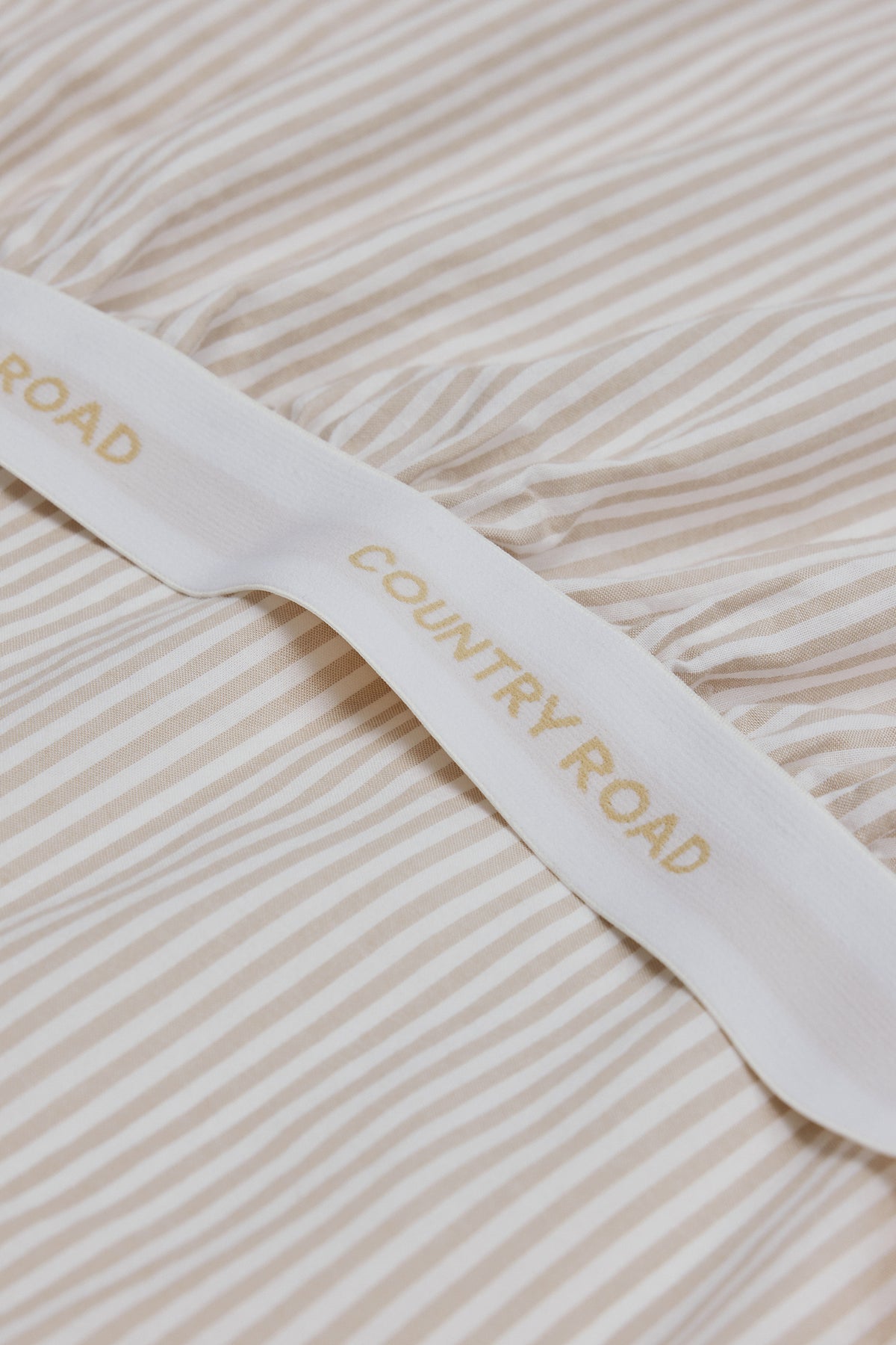 Brae Australian Cotton Stripe Queen Fitted Sheet