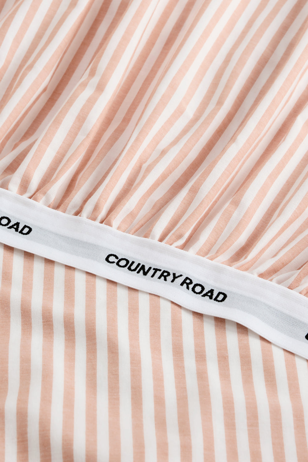 Brae Australian Cotton Stripe Queen Fitted Sheet