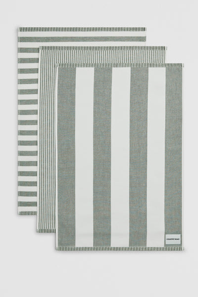 Isa Australian Cotton Tea Towel Pack Of 3