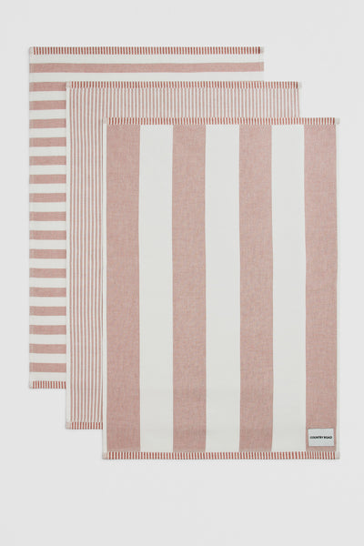 Isa Australian Cotton Tea Towel Pack Of 3