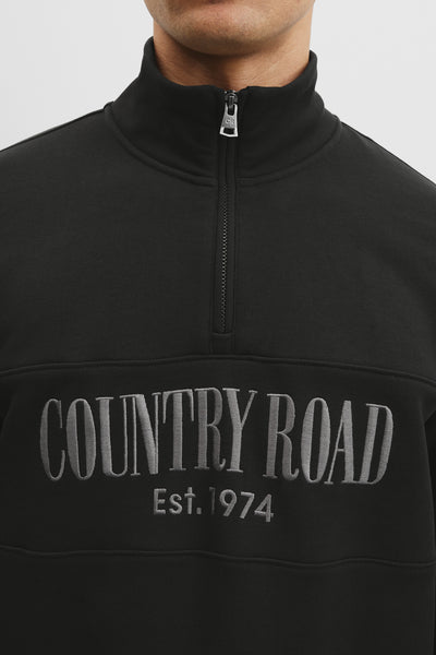 Australian Cotton Half Zip Heritage Sweat
