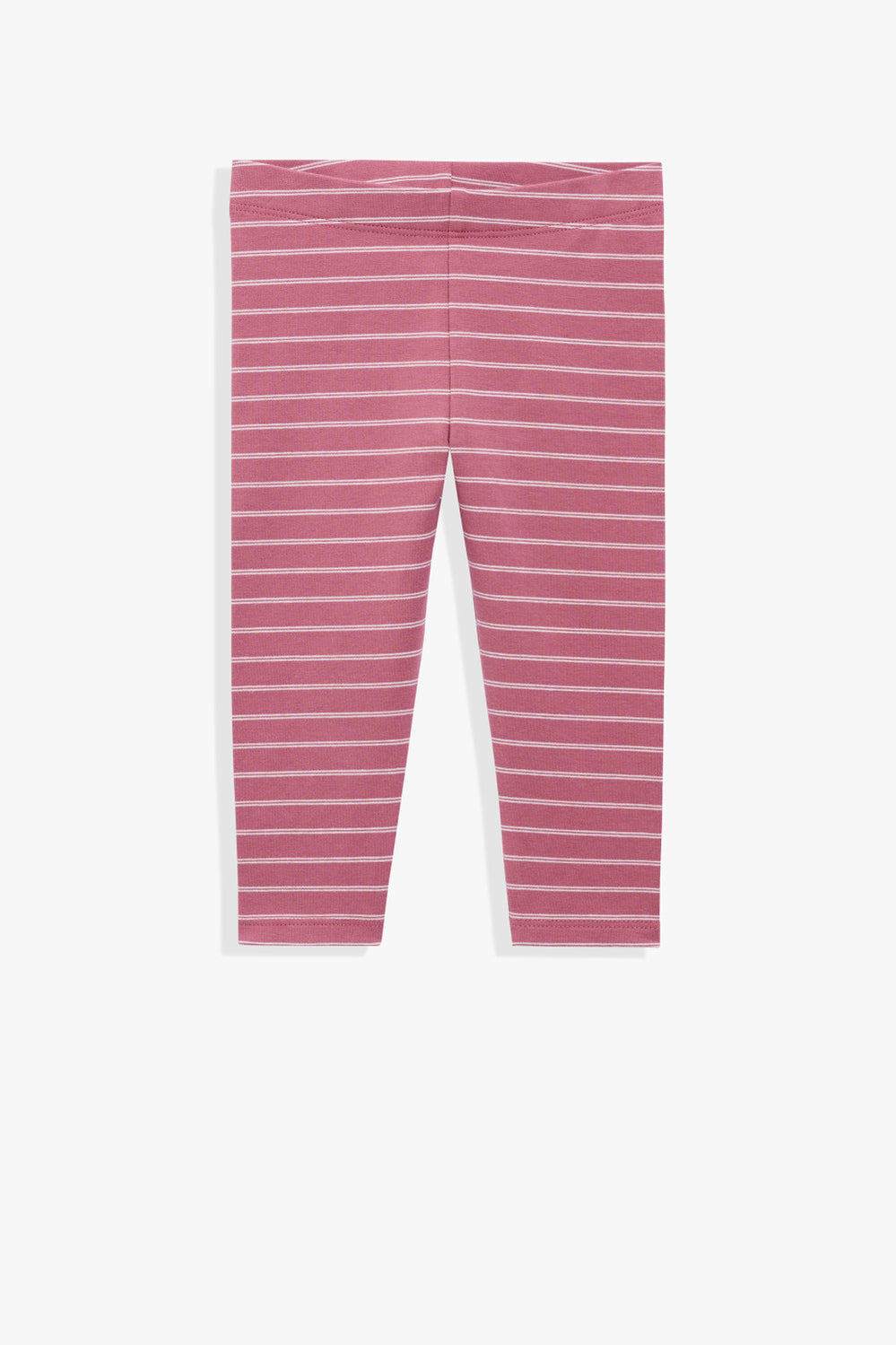 Cotton Blend Stripe Legging