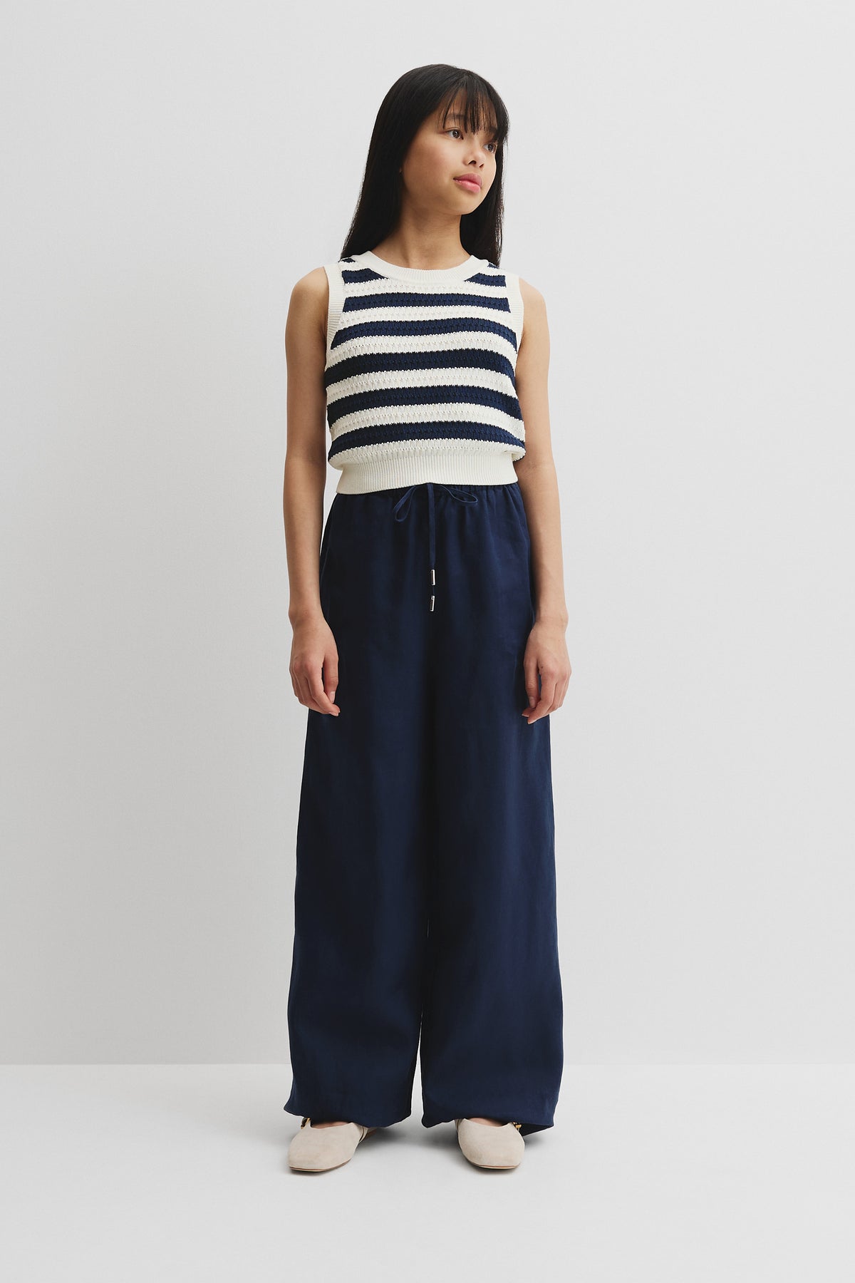 Teen Organically Grown Linen Pant