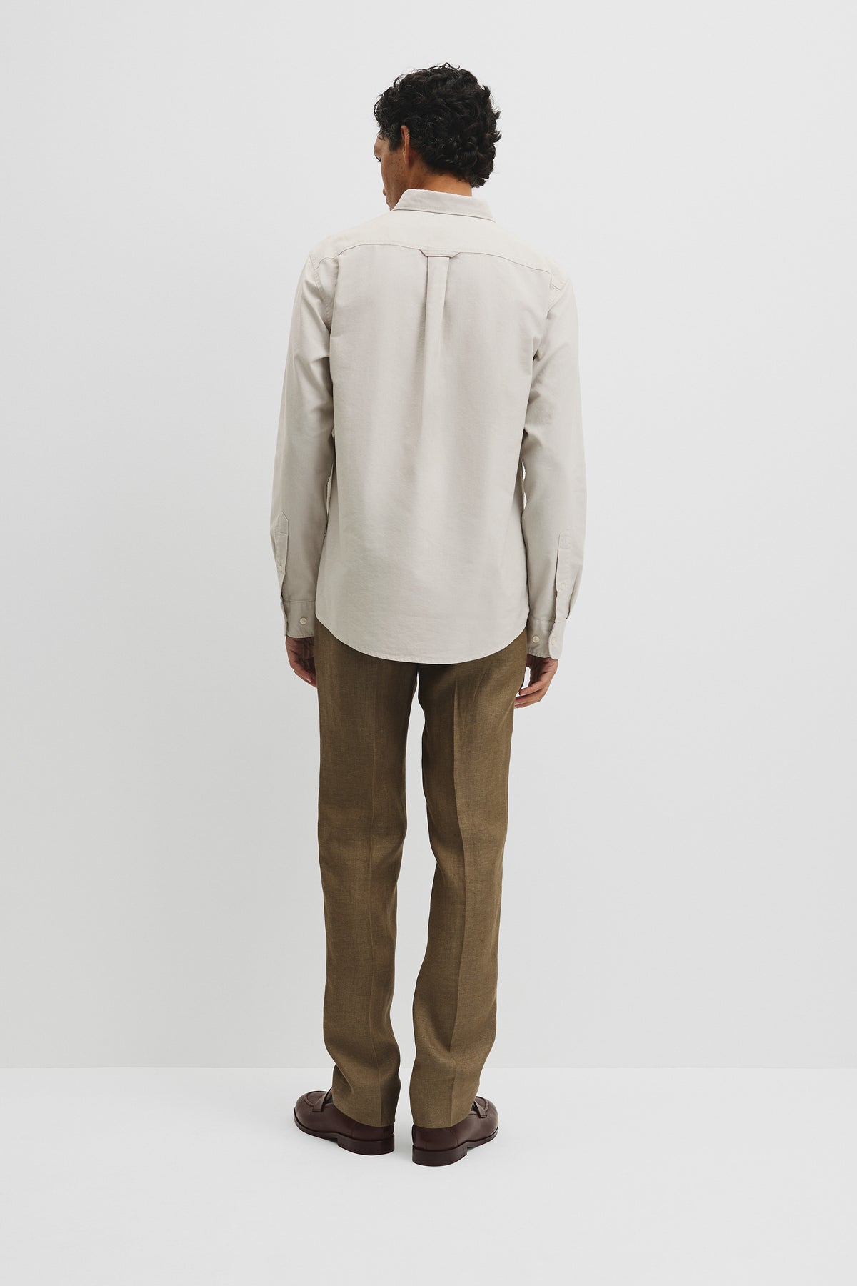 Regular Fit Australian Good Earth Cotton Oxford Shirt