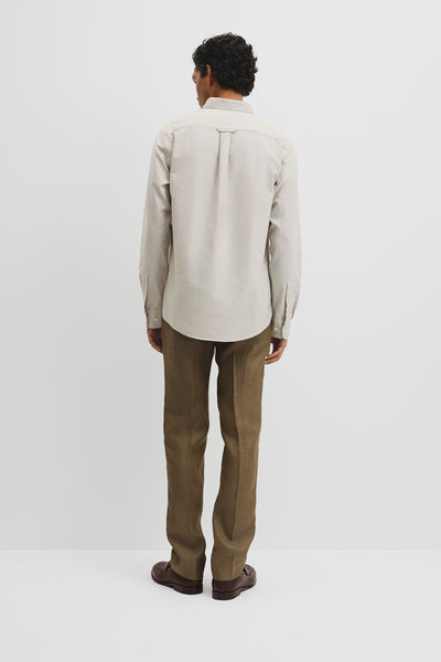 Regular Fit Australian Good Earth Cotton Oxford Shirt
