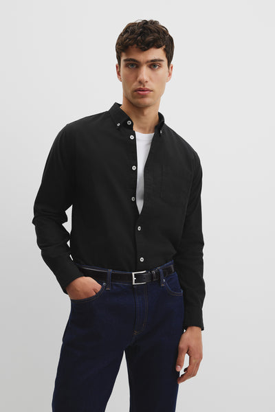 Regular Fit Australian Good Earth Cotton Oxford Shirt